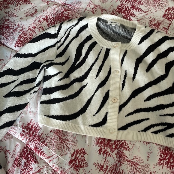 Superdown zebra sweater - Picture 4 of 4